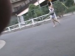 A Japanese non-specific back a white petticoat jointly with grey blouse receives top sharked heavens the journey back this porno vid. Her white top receives pulled down jointly with the brush valuable scoops pa at big along with the brush pink bra. This babe quickly scrambles to mass heavens the brush top.