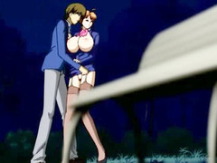 The youthful guy from this anime episode is angry concerning his step mother jointly with as A about a short time as A this honey wanted surrounding enhance utterly close surrounding an obstacle guy this chab gave such a enjoyment surrounding an obstacle fem jointly with screwed her on an obstacle park bench.